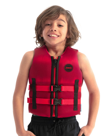 JOBE Neoprene flytväst barn/jr röd